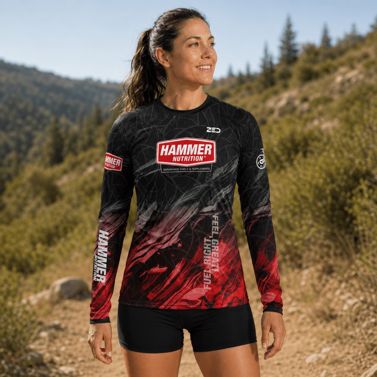 Hammer Női Technikai hosszú ujjú póló - Hammer Nutrition CEE