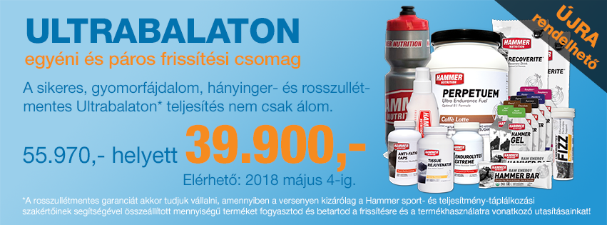 Ultrabalaton teljesítés gyomorgörcsök, hányiger és rosszullét nélkül!