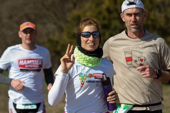 Gyarmathy Dóri - Optivita Ultrafutó Kupa – 50 km - Hammer Nutrition CEE
