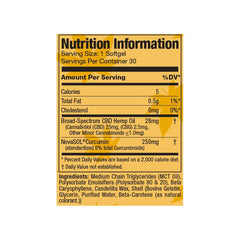 Broad - Spectrum CBD Softgels - Hammer Nutrition CEE