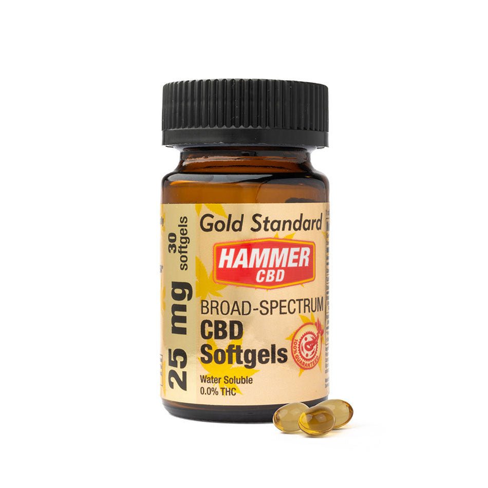 Broad - Spectrum CBD Softgels - Hammer Nutrition CEE