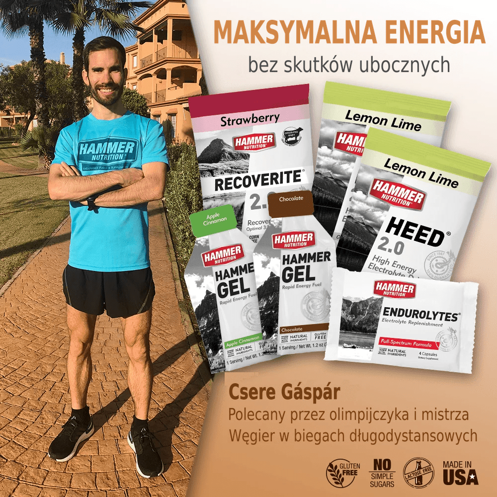 Pakiet półmaratoński - Hammer Nutrition CEE