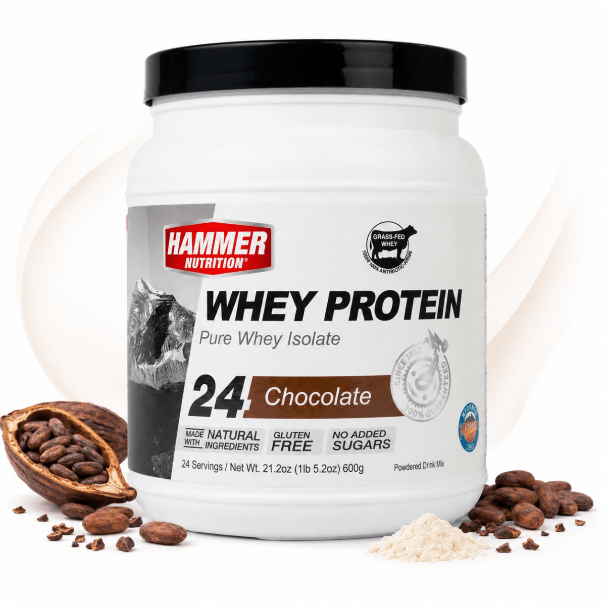 Hammer Whey Protein csokoládés tejsavófehérje-izolátum kakaóbabbal és fehérjeporral